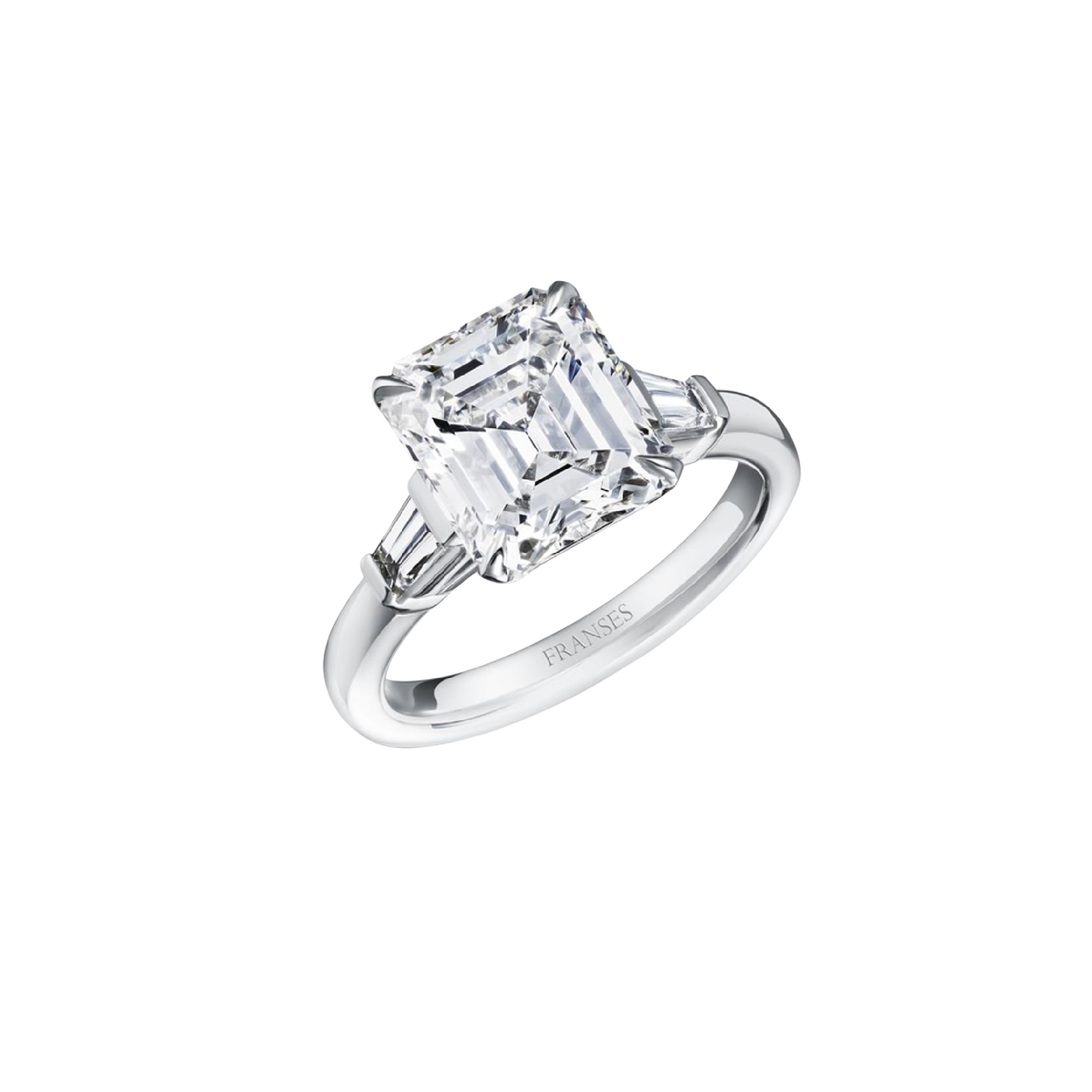 Emerald Cut Diamond Ring