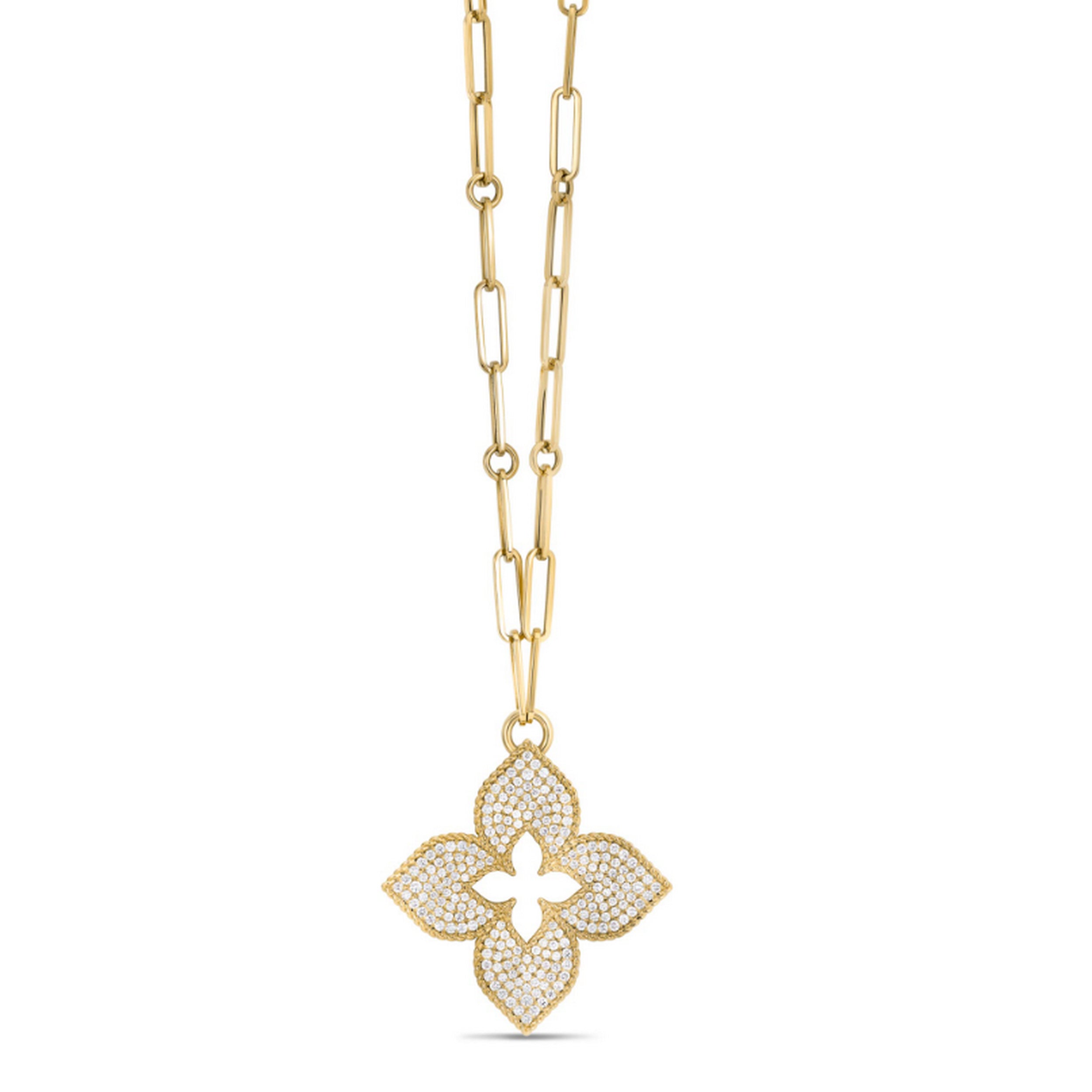 Venetian Princess Pendant with Diamonds