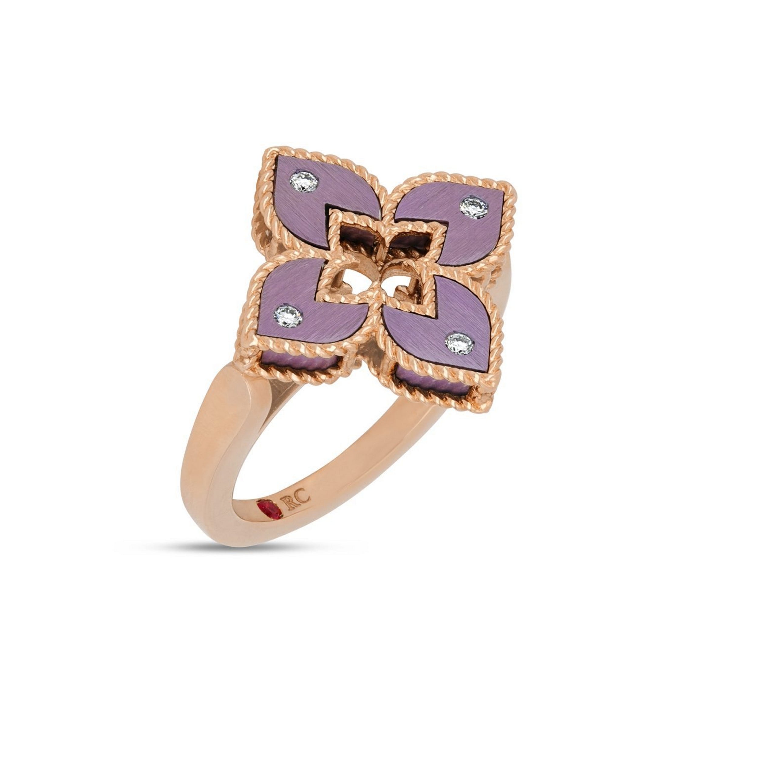 Venetian Princess Ring With Titanium