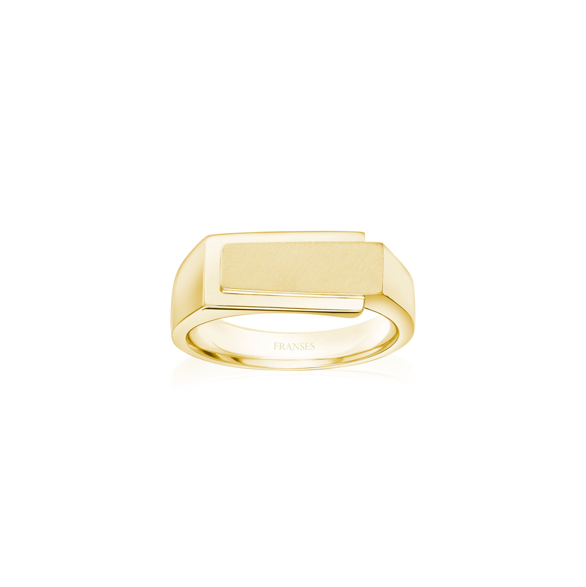 18ct Yellow Gold Signet Ring