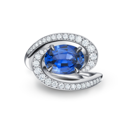 Blue Sapphire Embrace