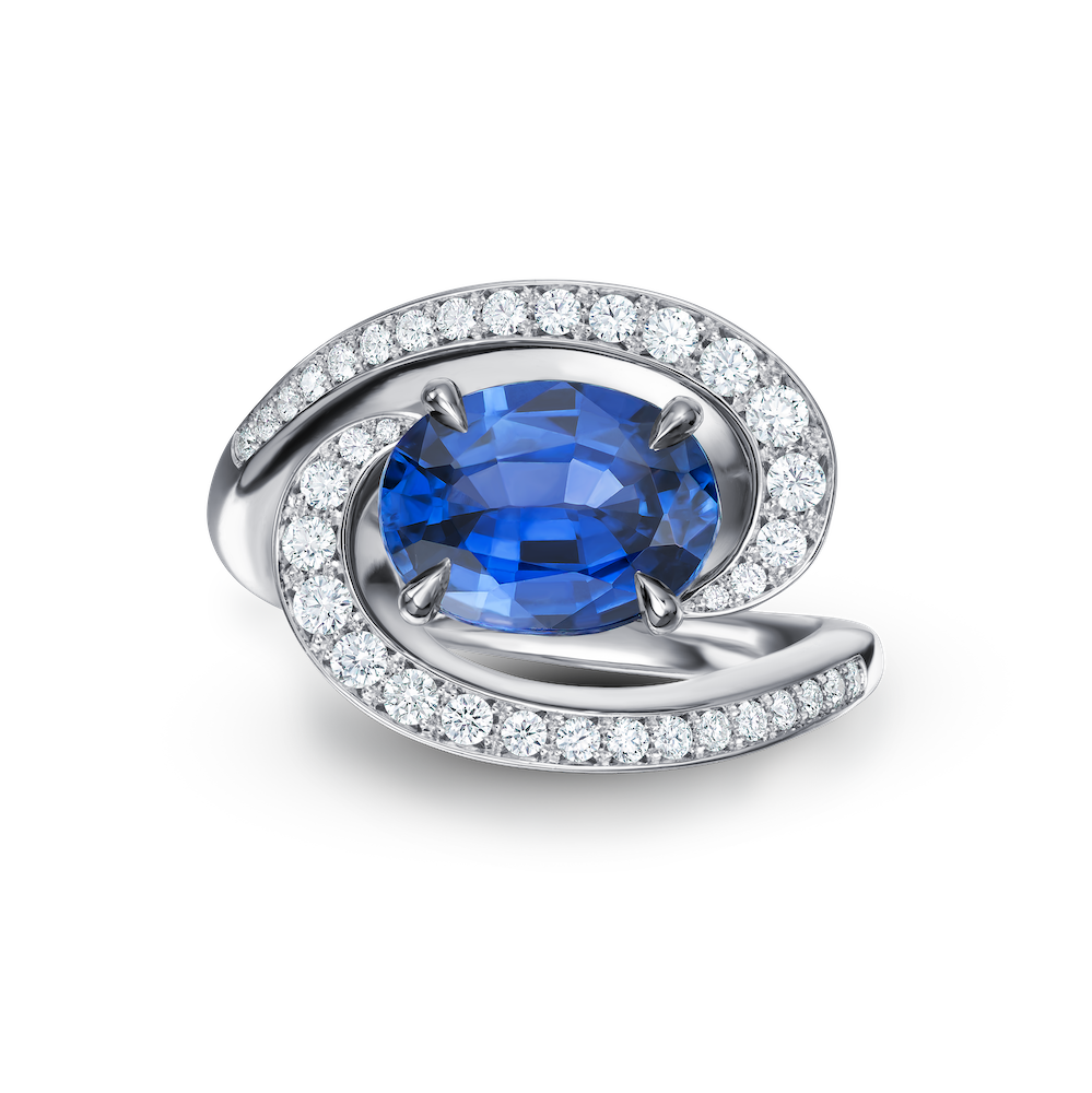 Blue Sapphire Embrace