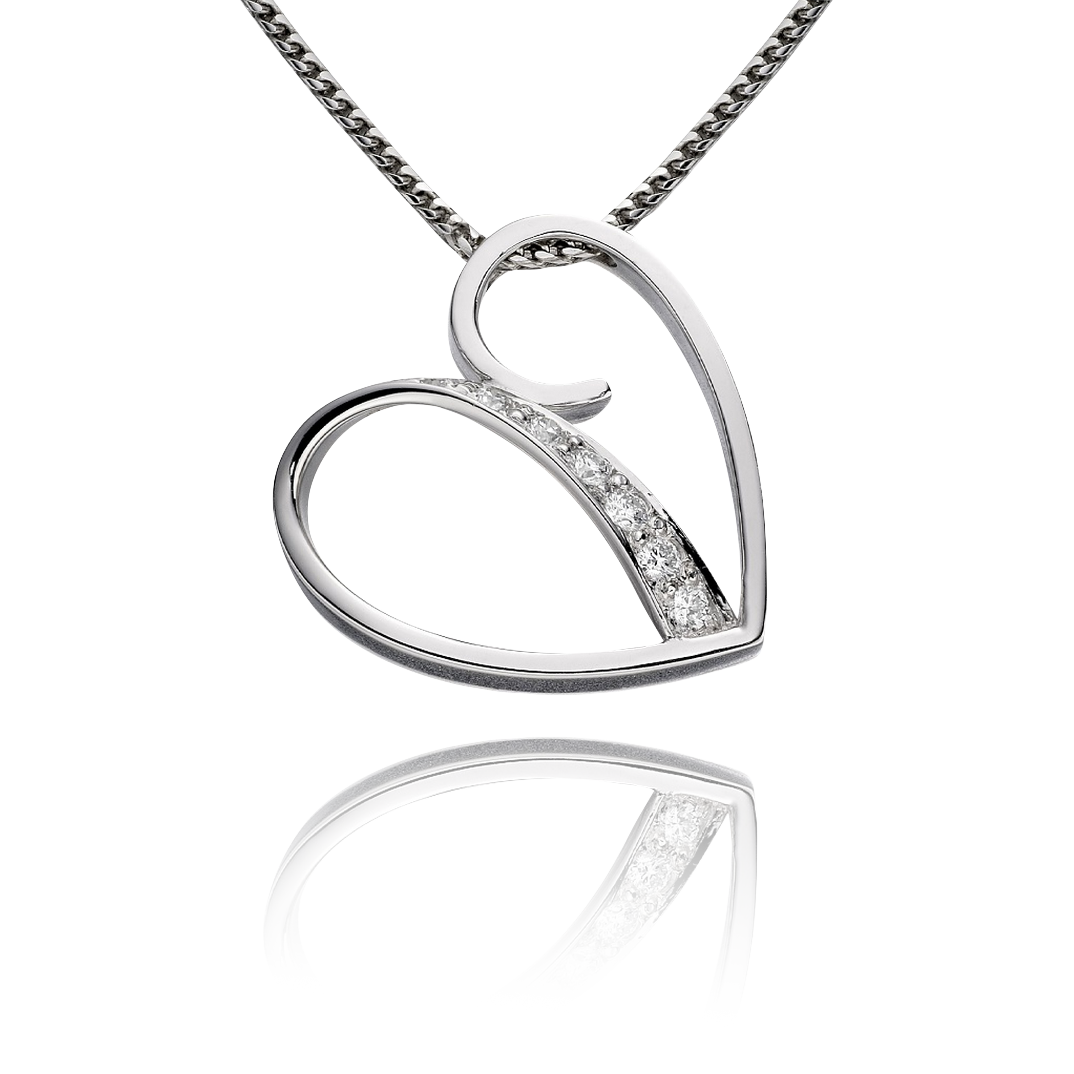 Adore Pendant White Gold