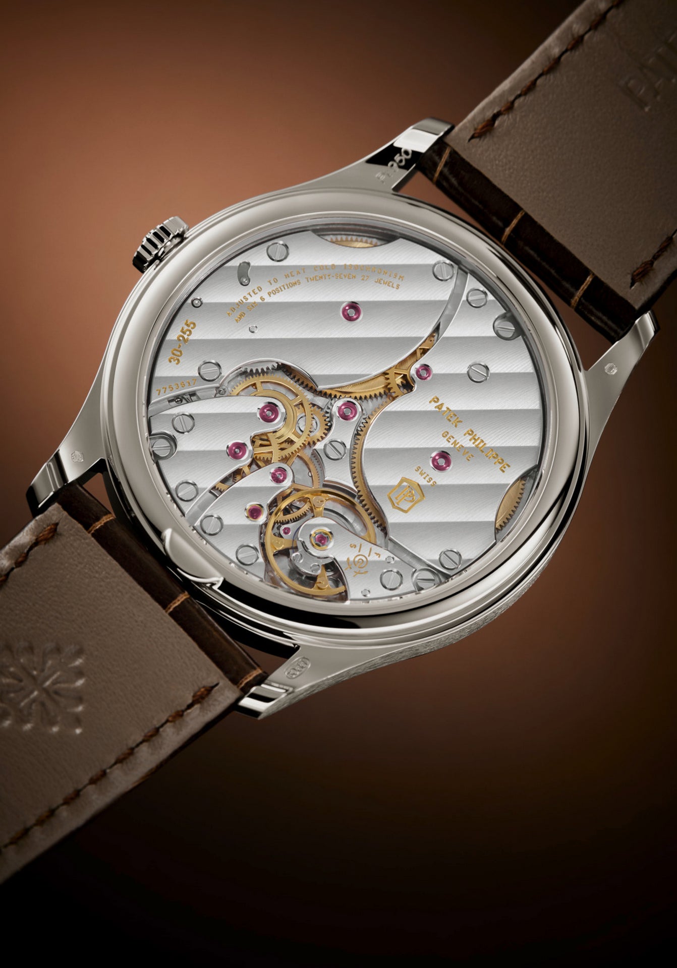 Calatrava Manual Winding Ref 6196P-001 Platinum