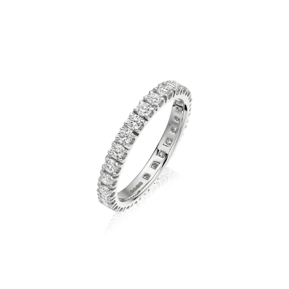Elegant Full Set Diamond Eternity Band