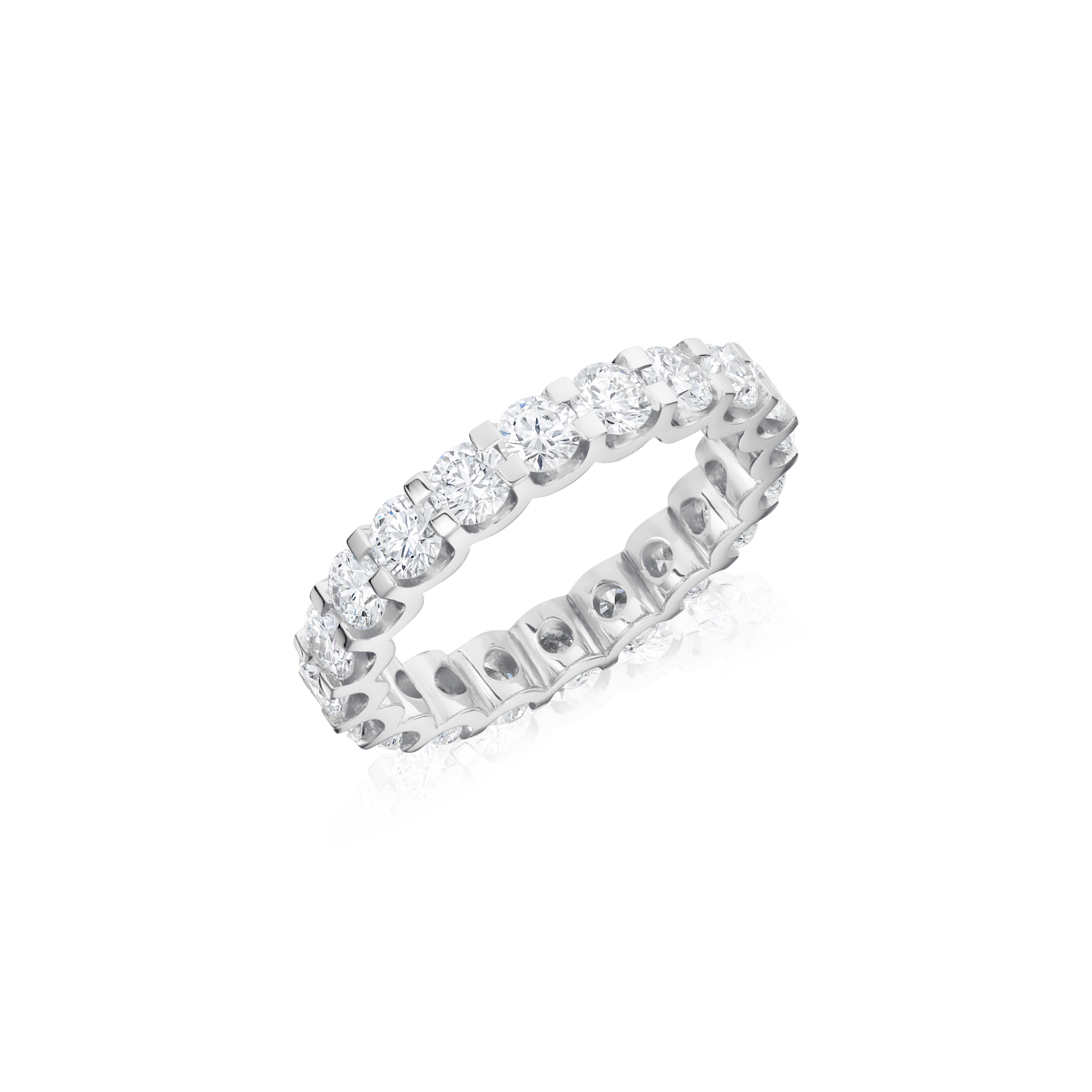 Full Diamond Set Ring Small