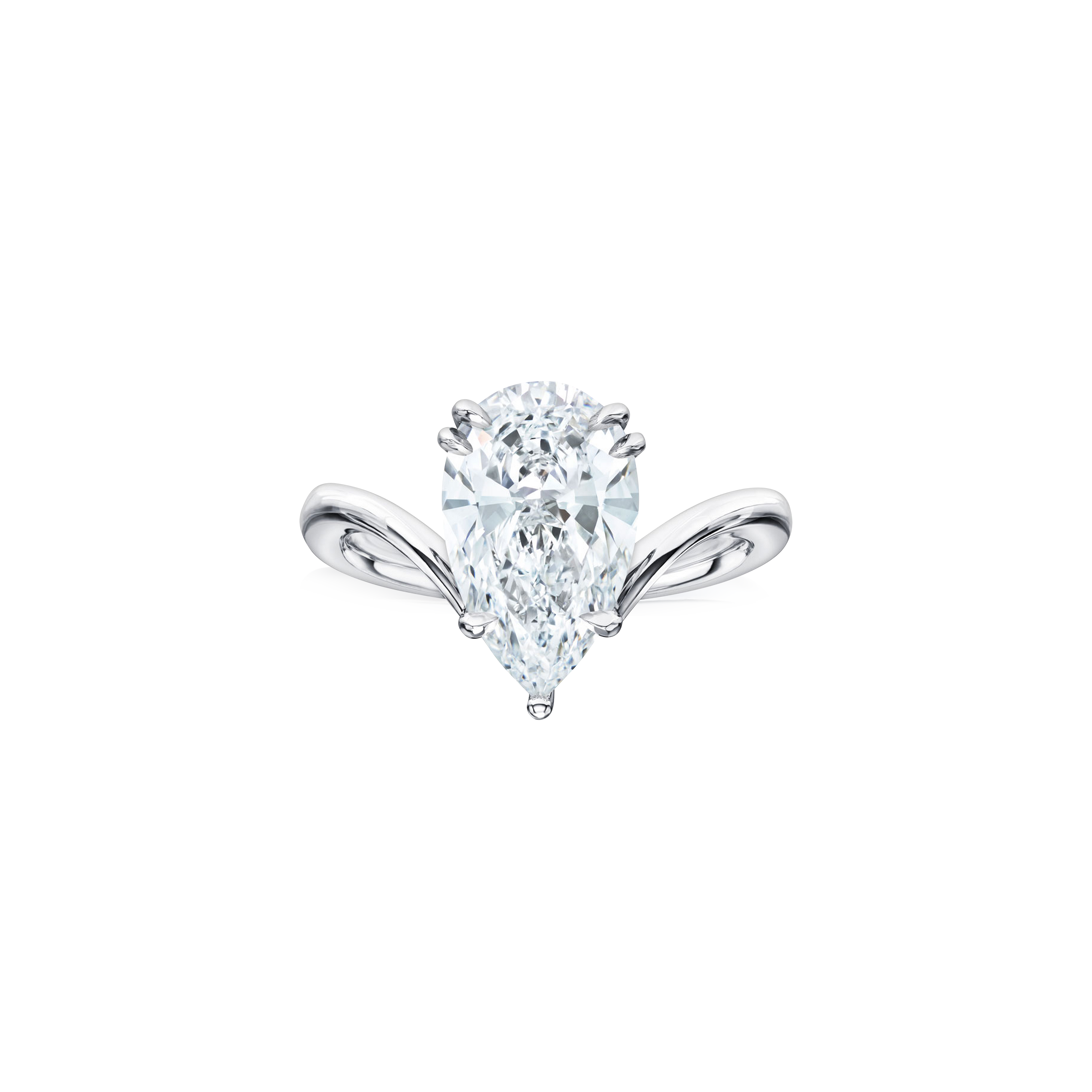 Haute Jewellery Pear Shaped Ring