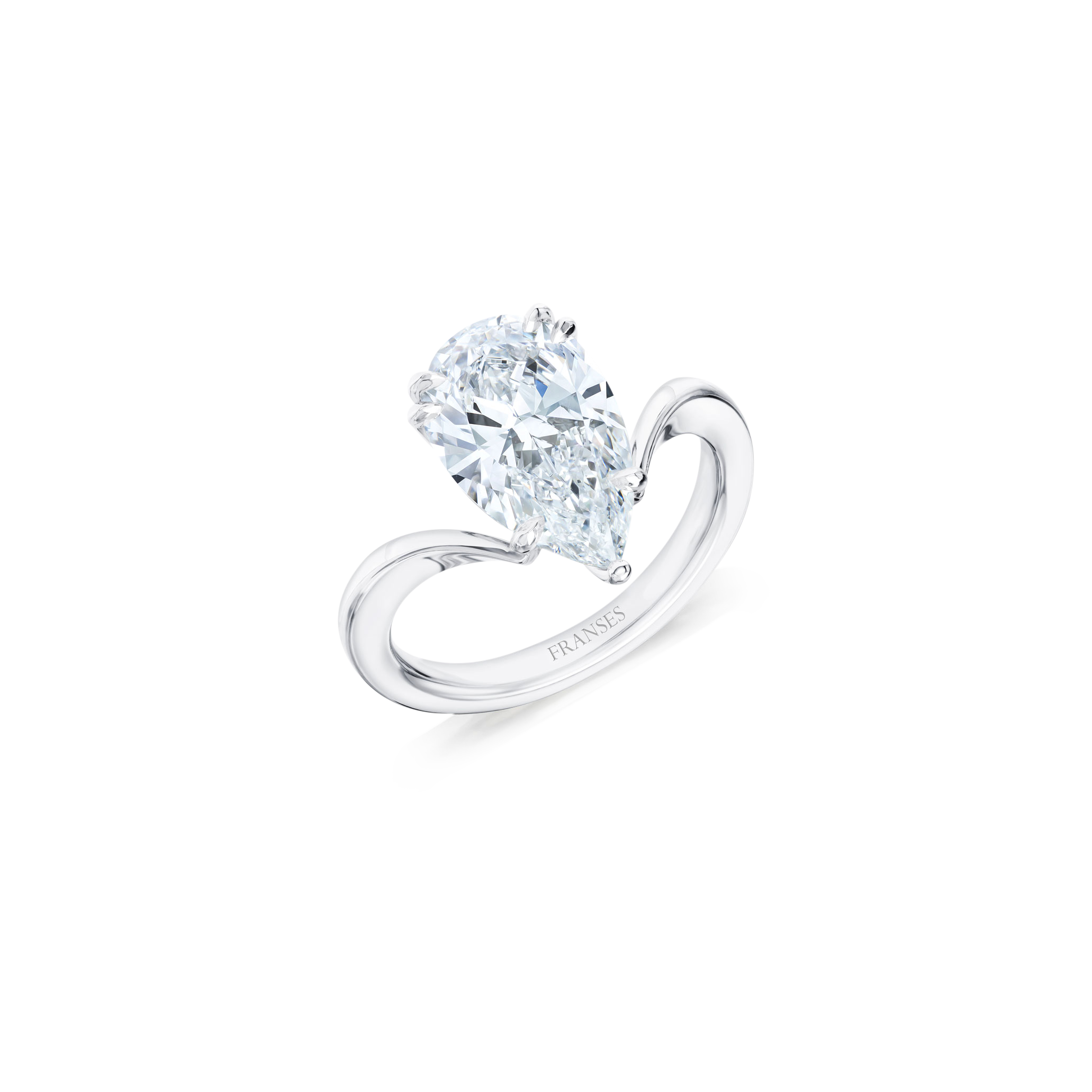 Haute Jewellery Pear Shaped Ring
