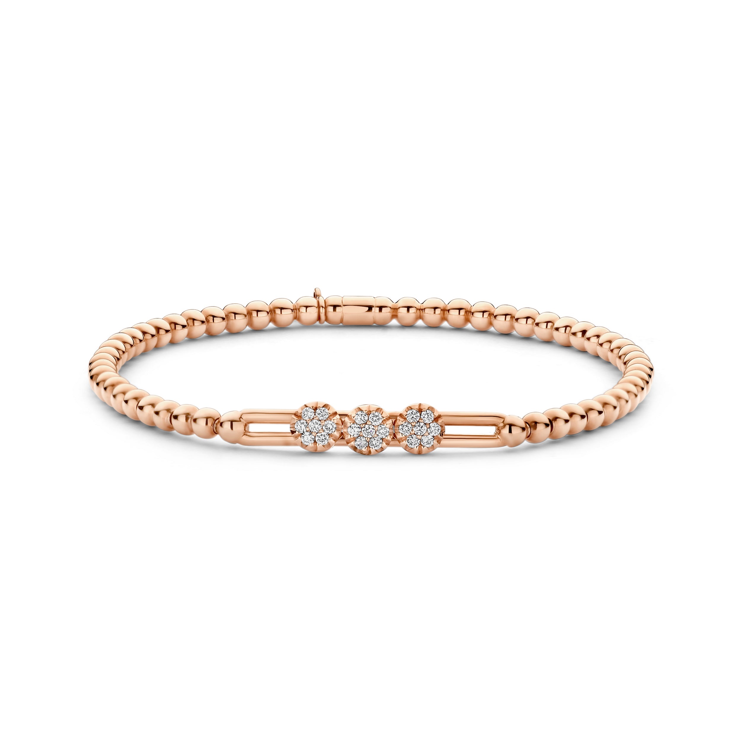 Hulchi Belluni Tresore Rose Gold Set with Diamonds