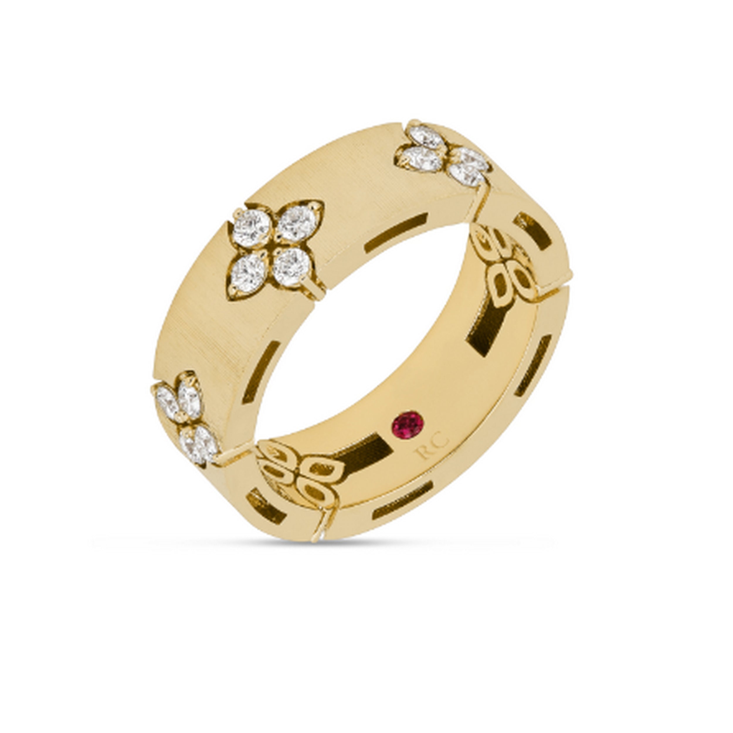 Love in Verona Ring with Diamonds