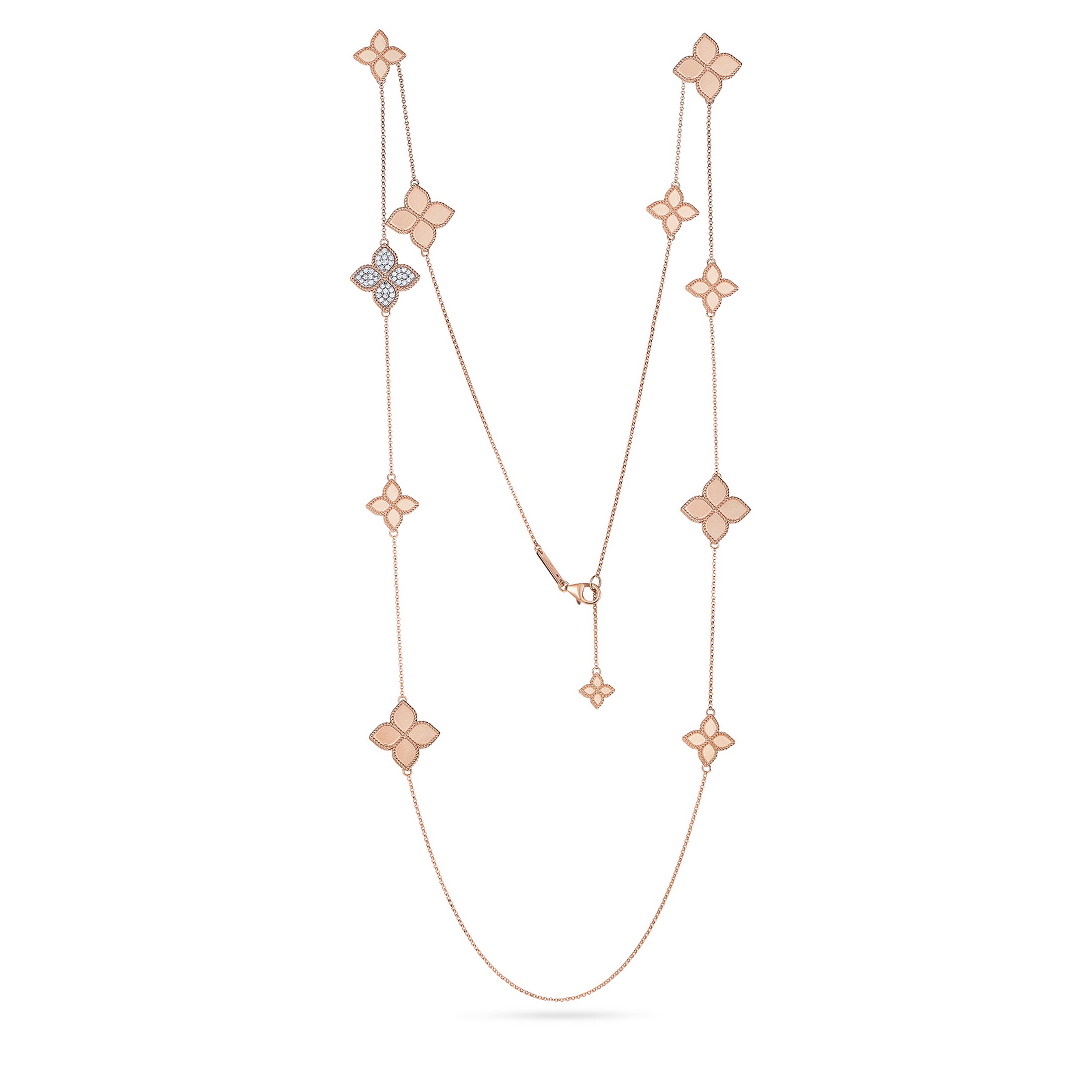 Princess Flower Long Necklace