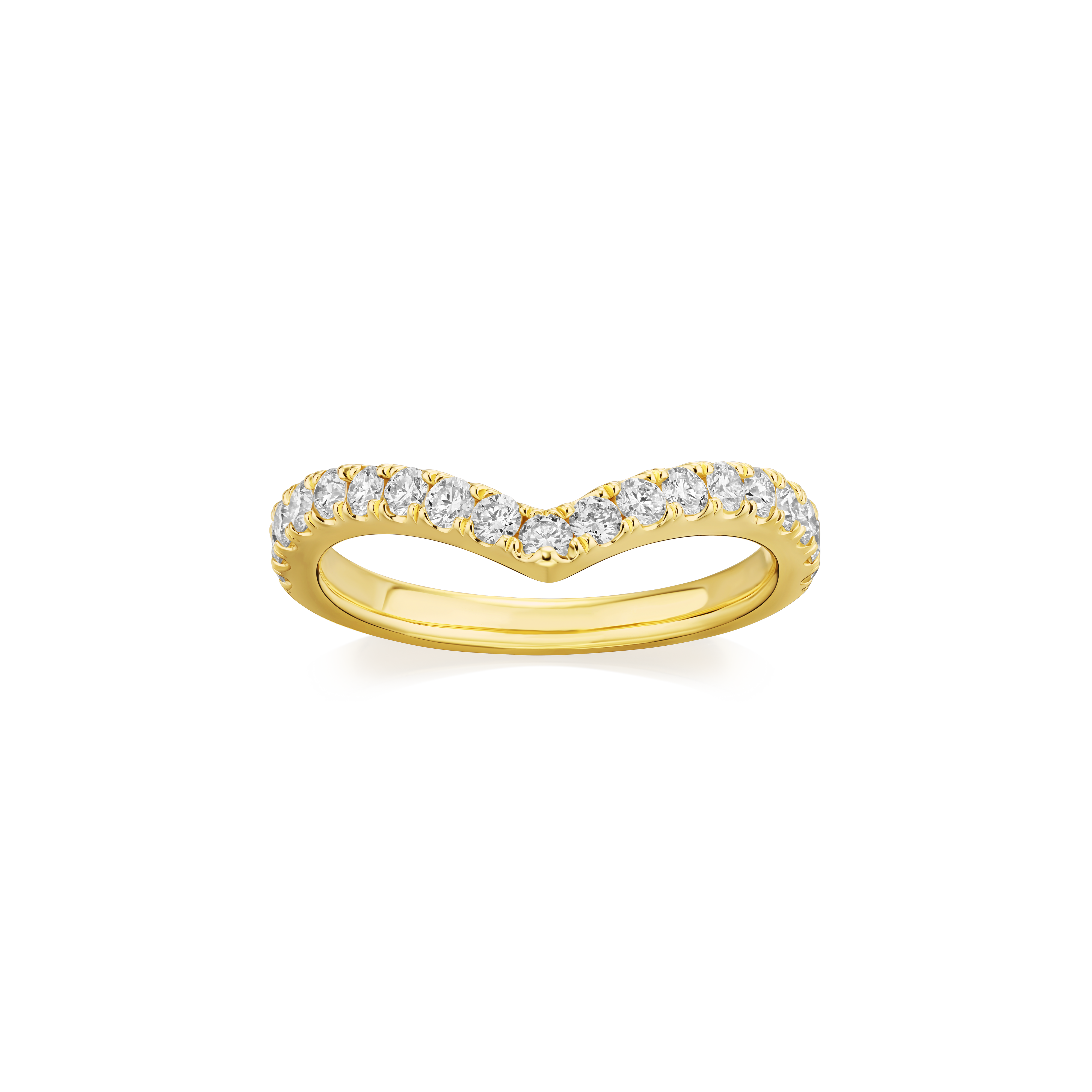 Slim V Eternity Band