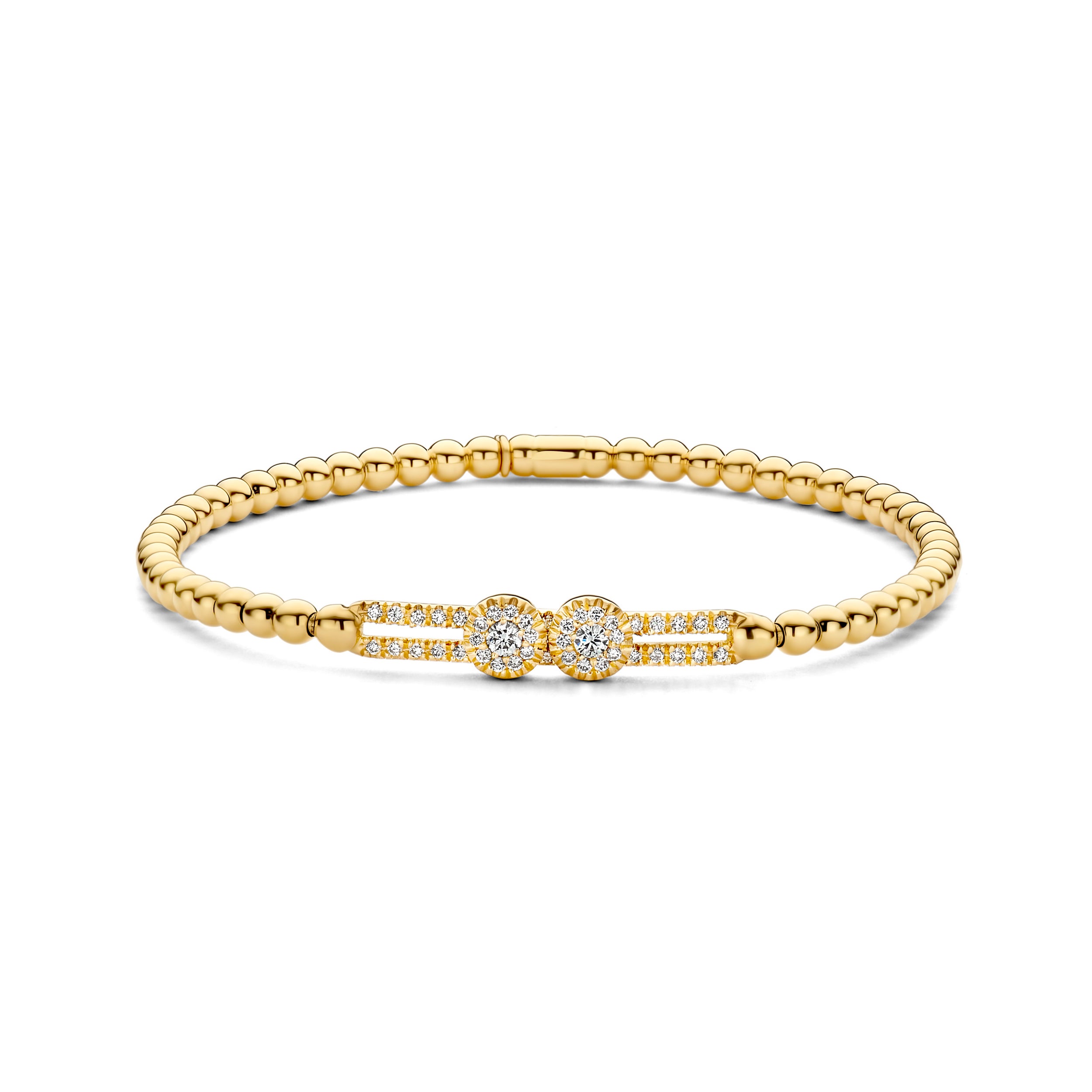 Tresore Stretch Bracelet Yellow Gold