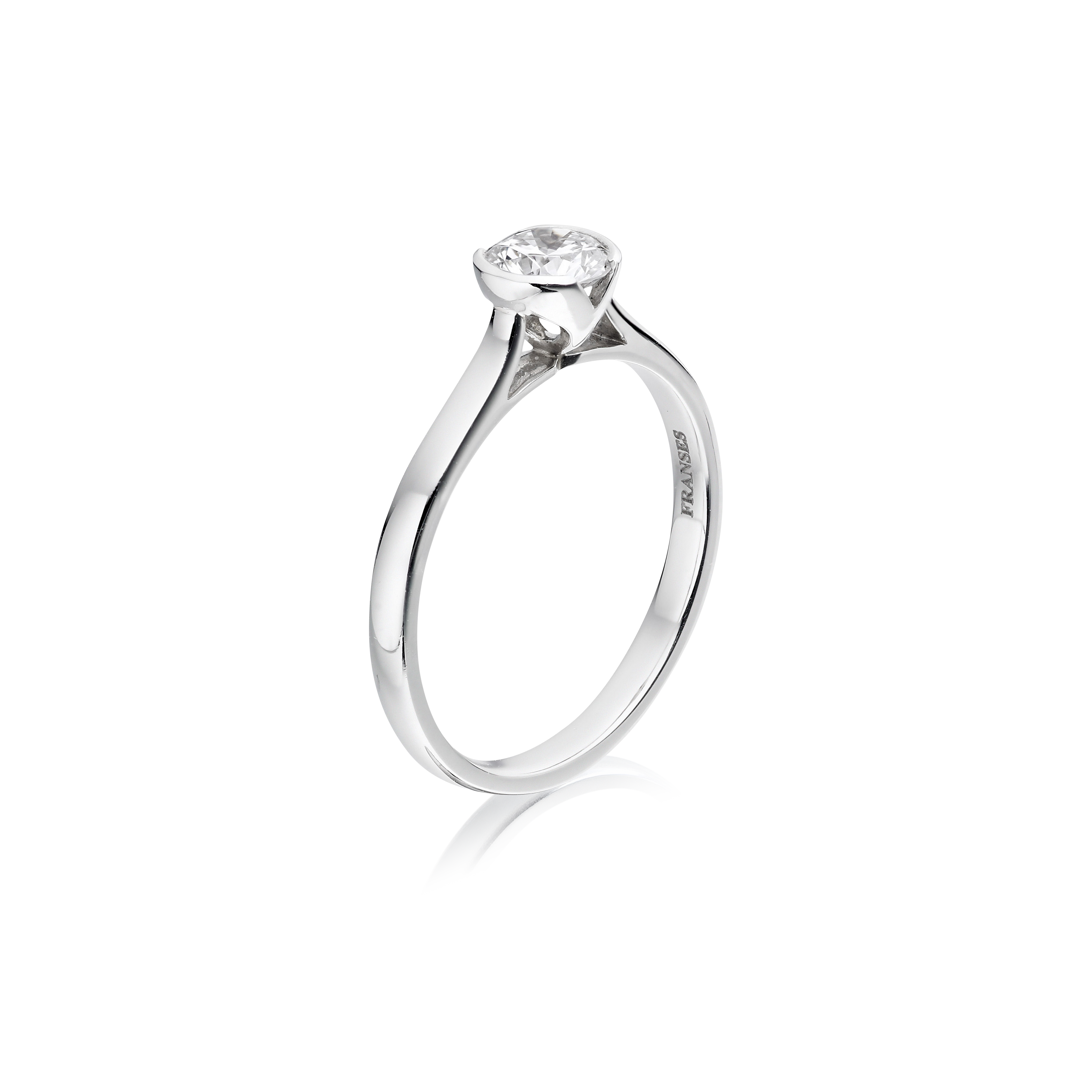 Tulip Diamond Engagement ring