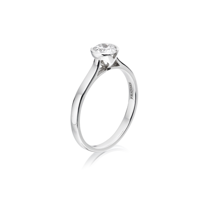 Tulip Diamond Engagement ring