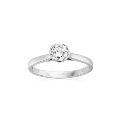 Tulip Diamond Engagement ring