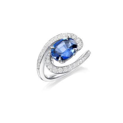 Blue Sapphire Embrace